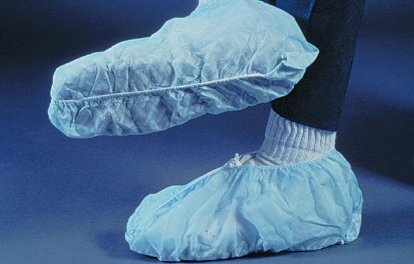 Cellucap Blue Polypropylene Nonskid Shoestring Cover-150 Pair-1/Case