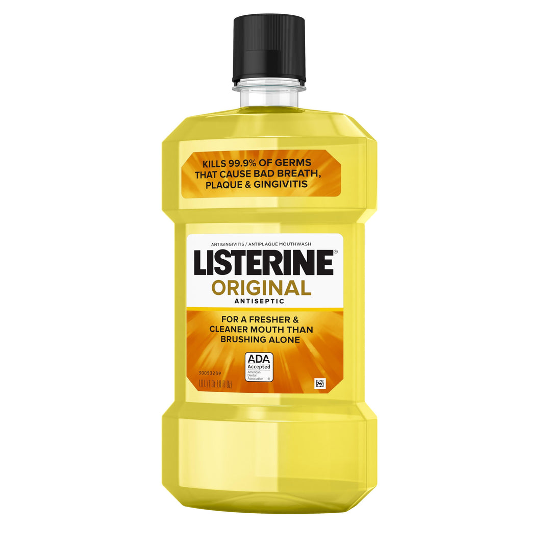 Listerine Antiseptic Original Mouthwash-1 Liter-6/Case