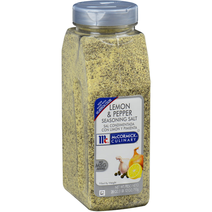 Mccormick Culinary-Lemon And Pepper Seasoning Salt-28 oz.-6/Case