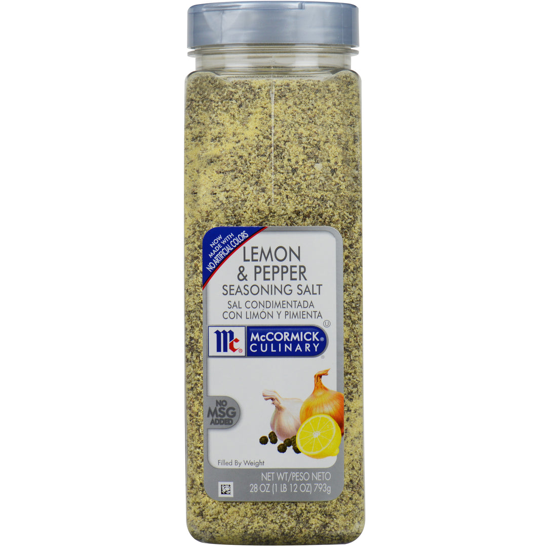 Mccormick Culinary-Lemon And Pepper Seasoning Salt-28 oz.-6/Case