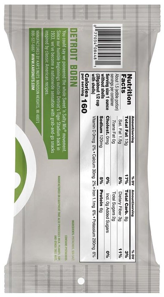 Second Nature Pistachio 3 oz.-3 oz.-12/Case
