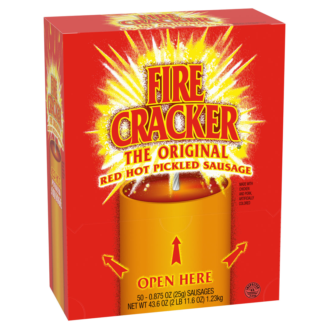 Penrose Pickled Sausage Firecracker Two For 1-0.875 oz.-50/Box-2/Case