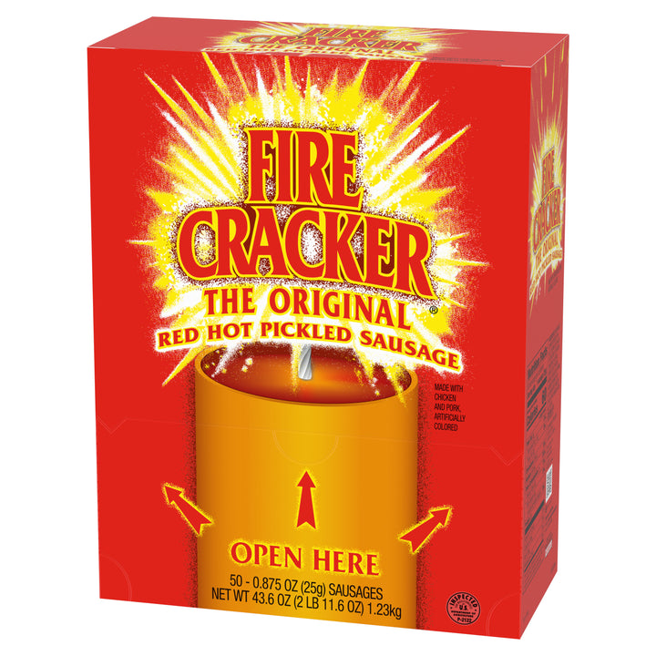 Penrose Pickled Sausage Firecracker Two For 1-0.875 oz.-50/Box-2/Case