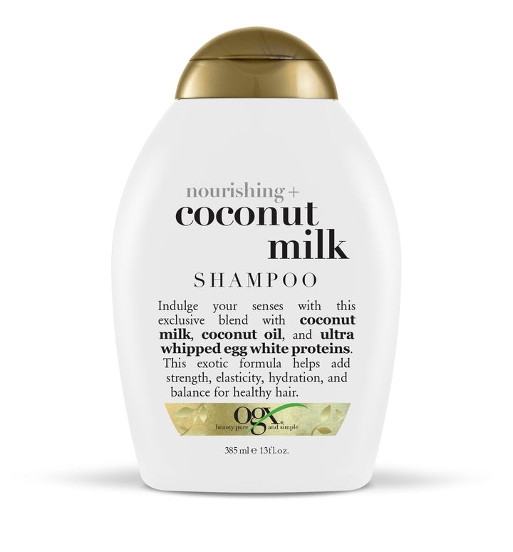 OGX Coconut Milk Shampoo-385 Milliliter-4/Case