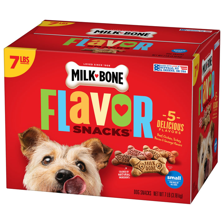 Milk Bone Dog Treats Milk Bone Flavor Snack-7 lb.-1/Case