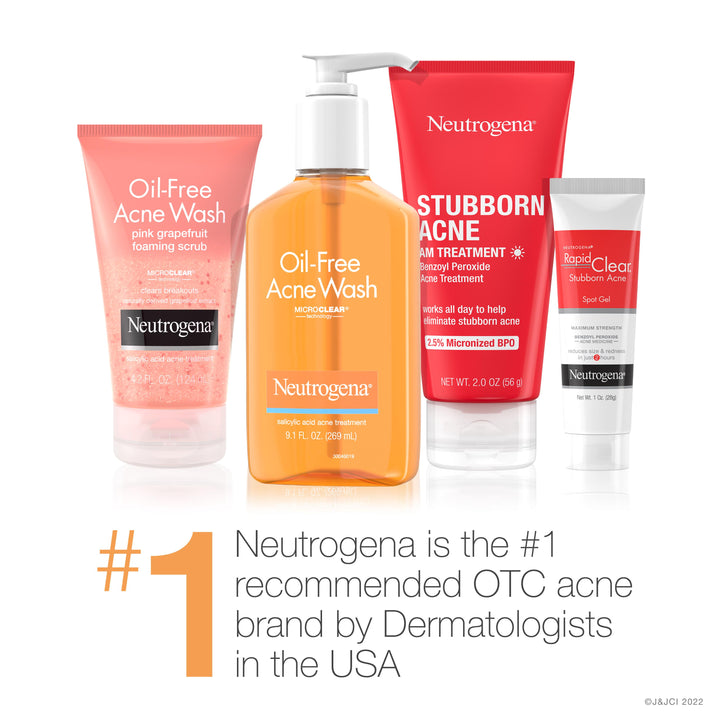Neutrogena Oil-Free Acne Wash-6 fl oz.-3/Box-8/Case