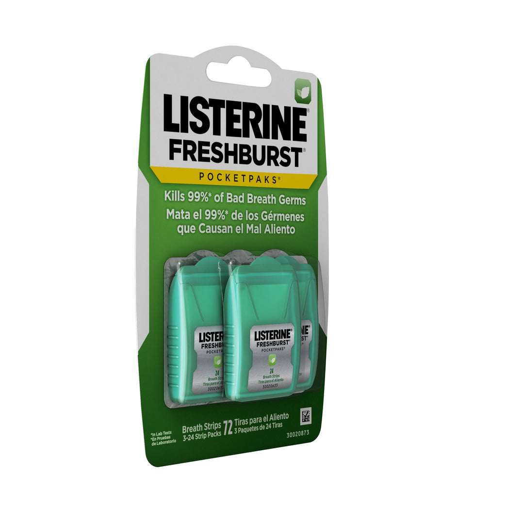 Listerine Freshburst Pocketpaks 36/72 Cnt.