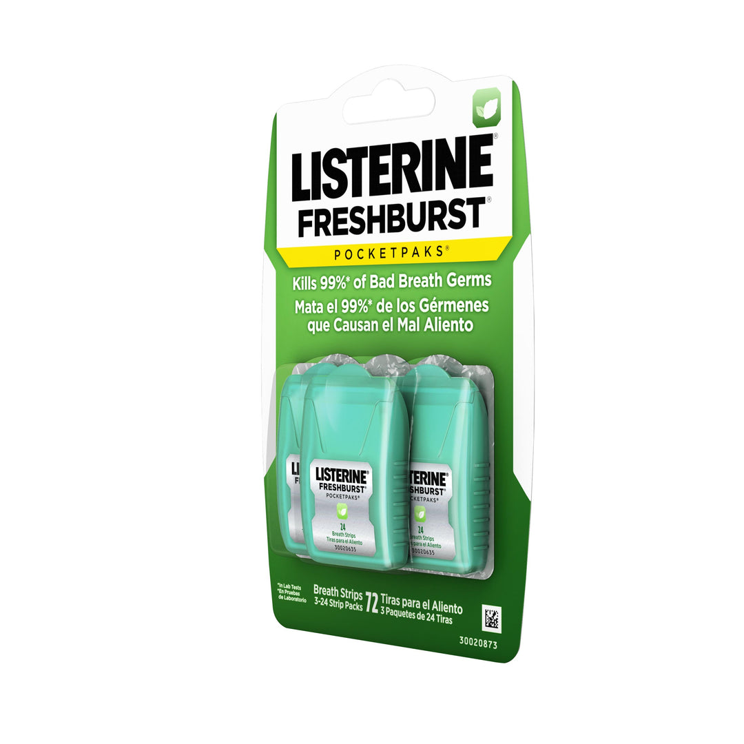 Listerine Freshburst Pocketpaks 36/72 Cnt.