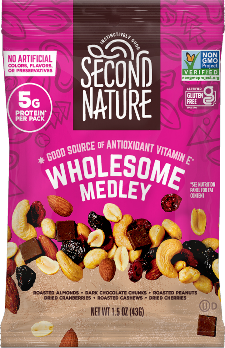 Second Nature Sn Wholesome Medley 5 oz.-1.5 oz.-10/Box-4/Case