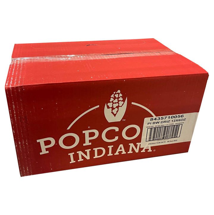 Popcorn Indiana Black And White Fudge Drizzle-6 oz.-12/Case
