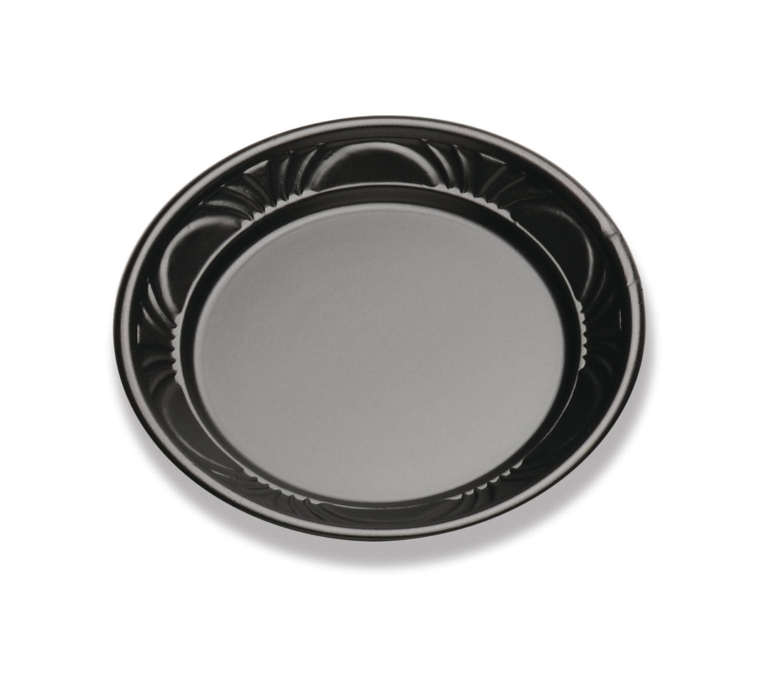 D & W Fine Pack 6 Inch Black Pearl Plate-125 Each-125/Box-8/Case