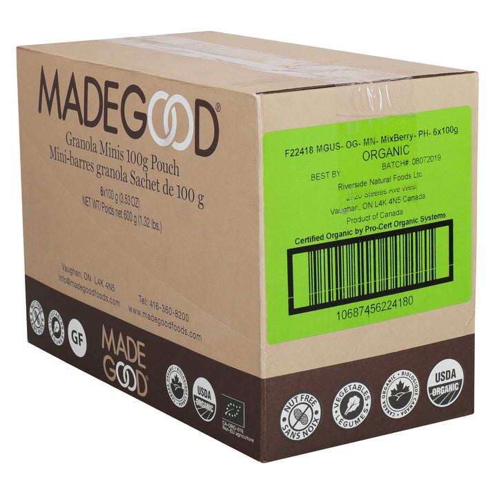 Madegood Mixed Berry Granola Minis-1 Count-6/Case