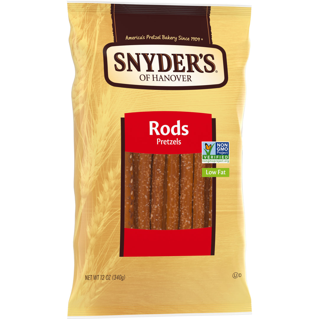 Snyder's Of Hanover Pretzel Rods-12 oz.-12/Case