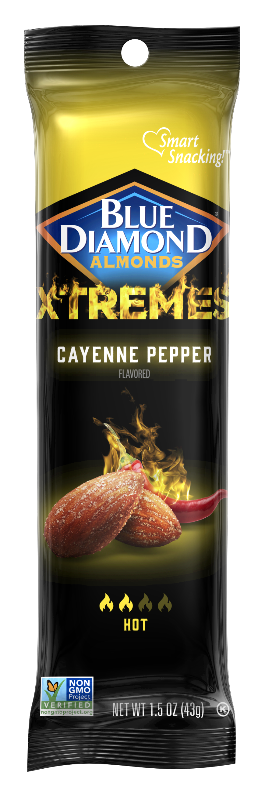 Blue Diamond Xtremes Countertop Display Cayenne Pepper Ghost Pepper Carolina Reaper-36 Count-3/Case