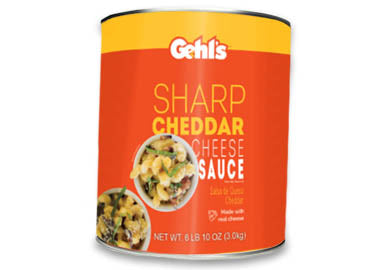 Gehl's Sharp Cheddar Sauce-106 oz.-1/Box-6/Case