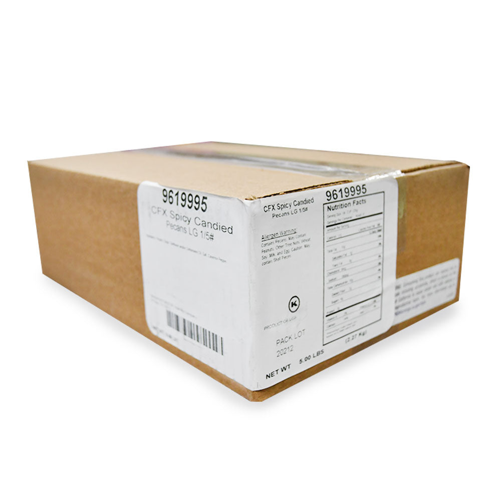 Chef Xpress Pecan Spicy Candied Pieces-5 lb.-1/Case