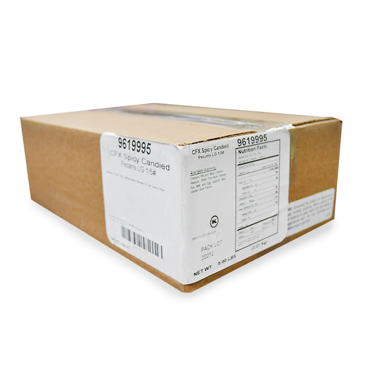 Chef Xpress Pecan Spicy Candied Pieces-5 lb.-1/Case