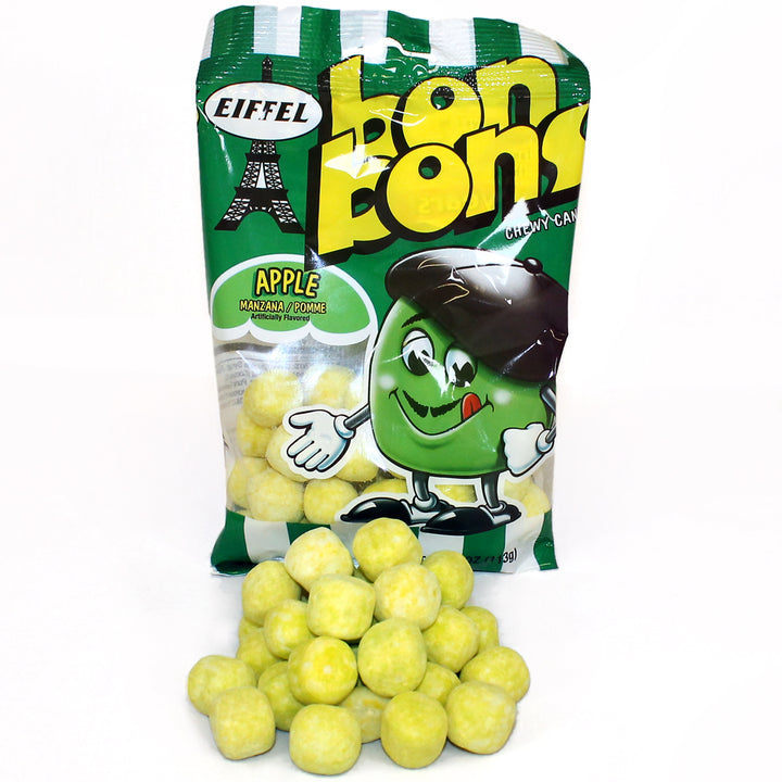 Eiffel Bonbons Apple Peg Bag-4 oz.-12/Case