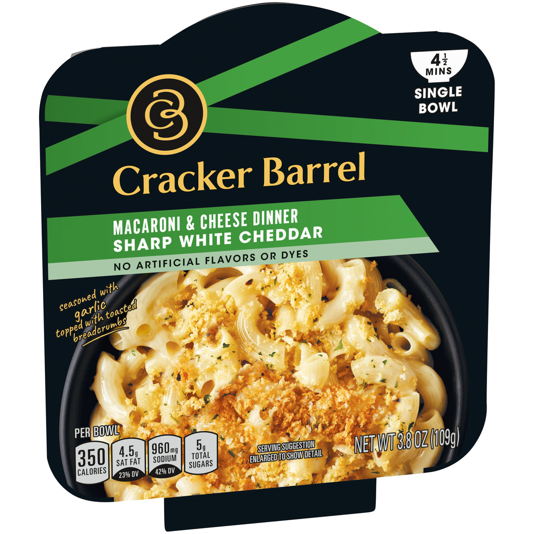 Cracker Barrel Liquid Dinner White Cheddar-3.8 oz.-6/Case