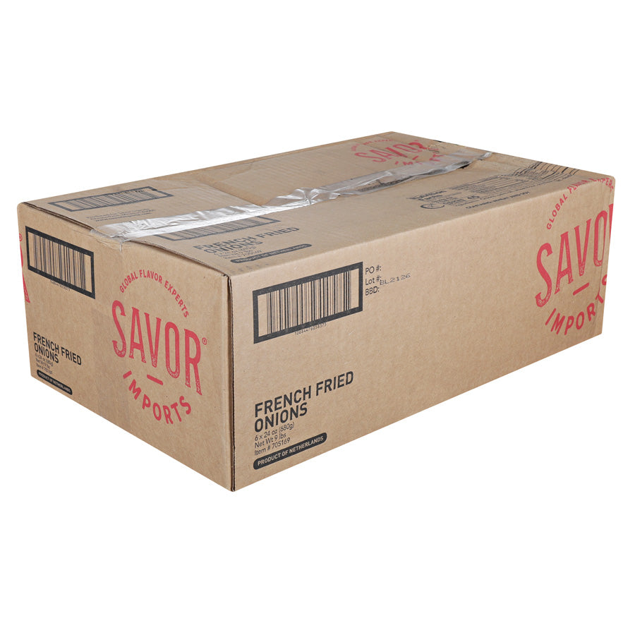 Savor Imports French Fried Onions-24 oz.-6/Case