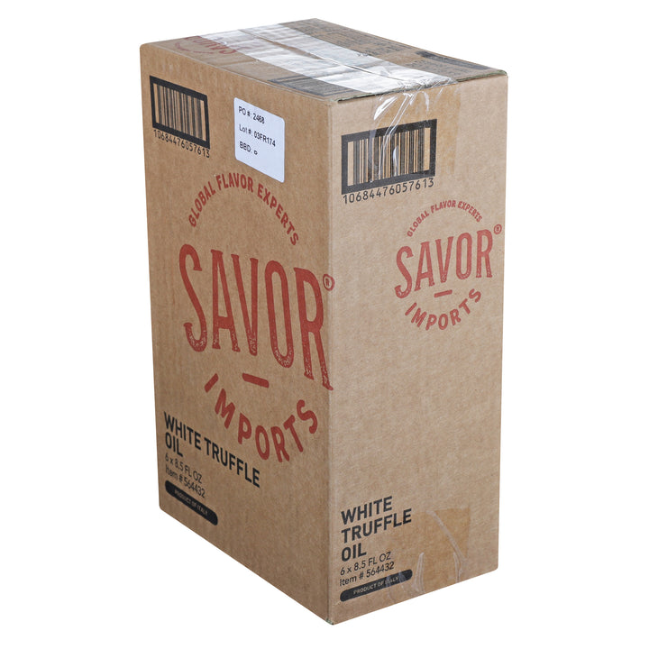 Savor Imports White Truffle Oil Bottle-8.5 oz.-6/Case