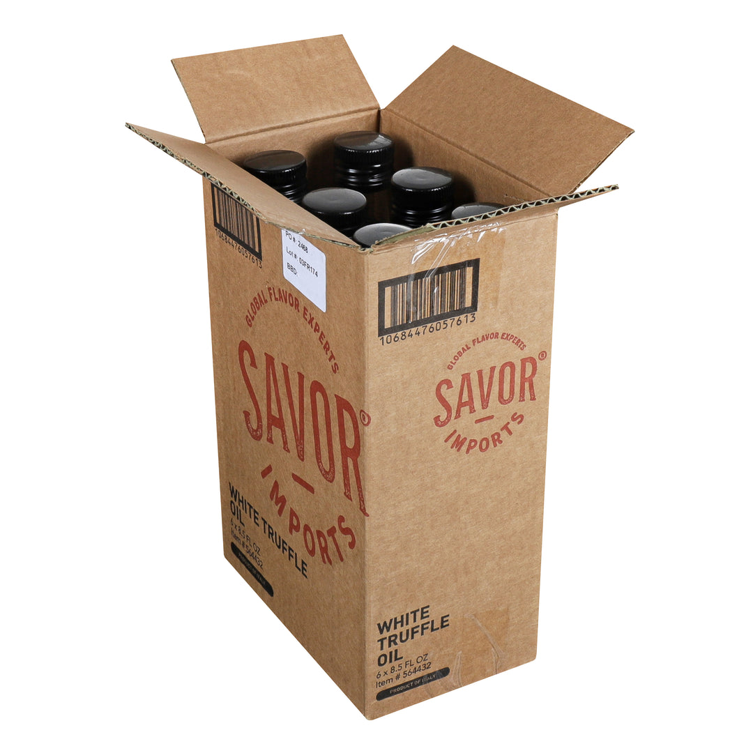 Savor Imports White Truffle Oil Bottle-8.5 oz.-6/Case
