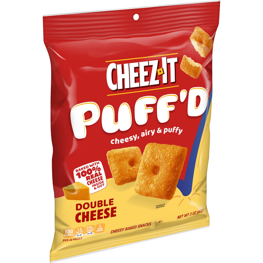 Kellogg's Cheez It Puffed Double Cheese-3 oz.-6/Case