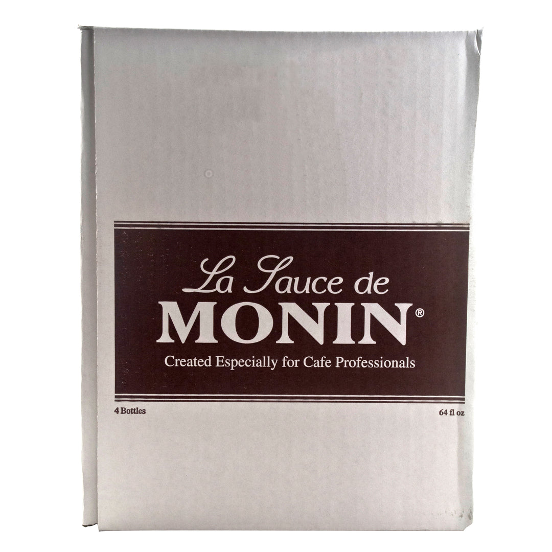 Monin White Chocolate Sauce-64 oz.-1/Box-4/Case