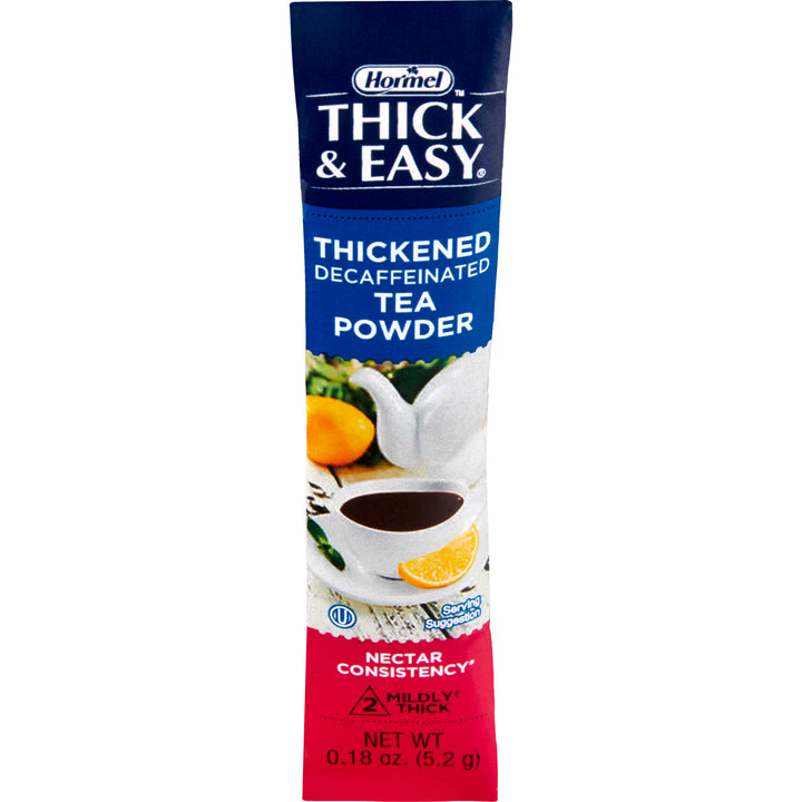 Thick & Easy Instant Thickened Tea Mix Nectar-72 Count-1/Case