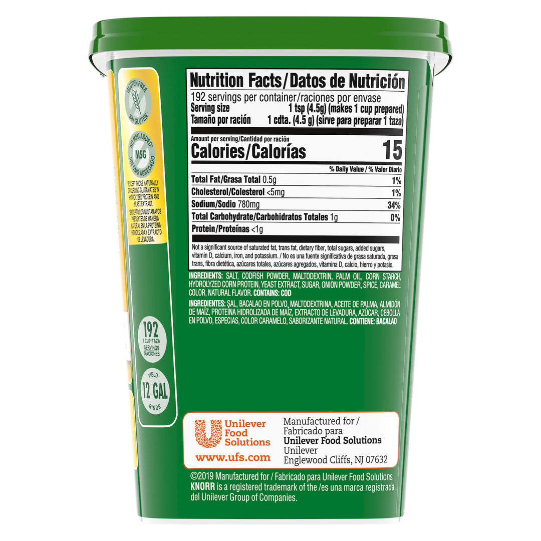 Knorr Fish Bouillon-1.99 lb.-6/Case