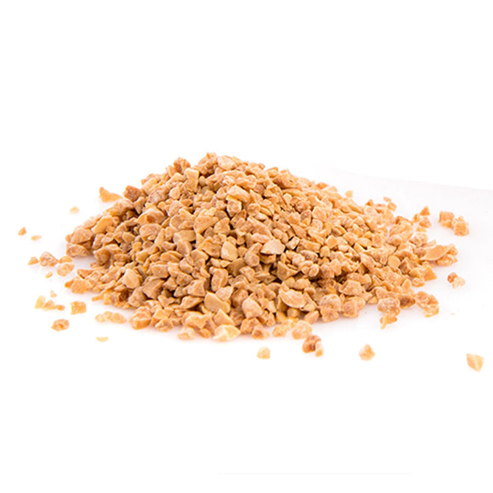 Azar Granulated Dry Roasted Unsalted Peanut Topping-2 lb.-3/Case