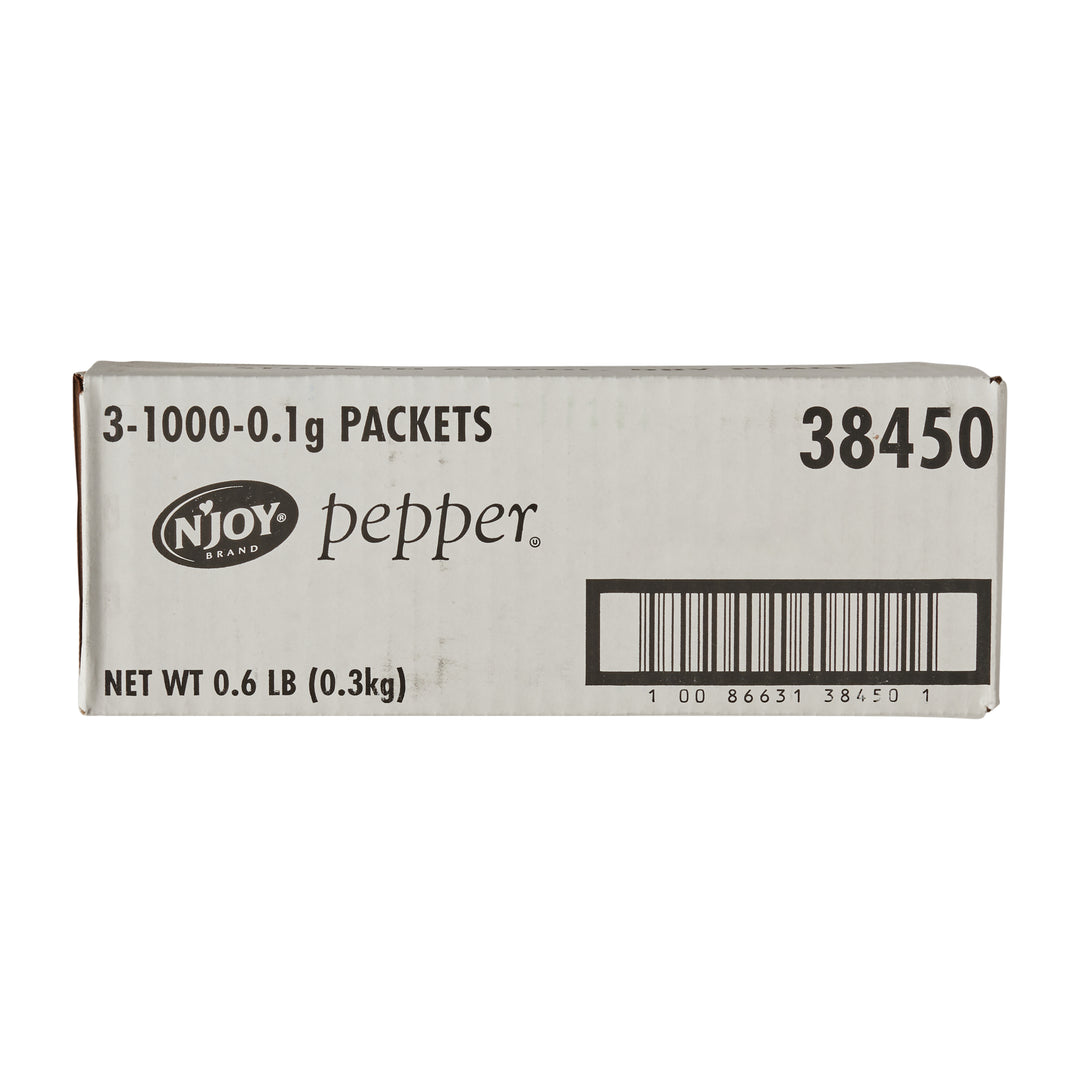 N'joy Pepper Packets-0.1 Gram-1000/Box-3/Case