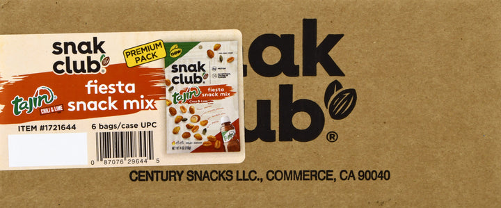 Snak Club Tajin Fiesta Mix-0.25 lb.-6/Case