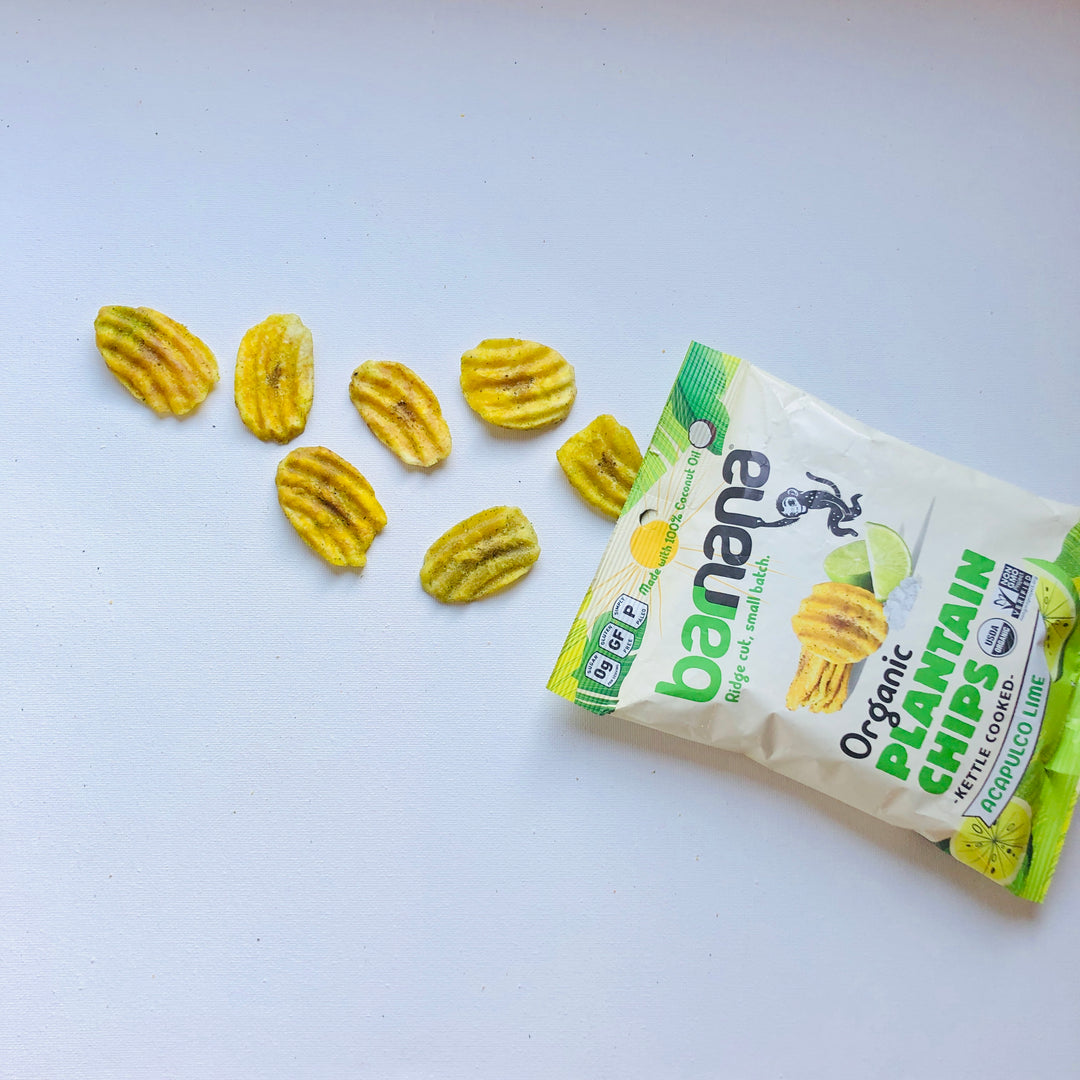 Barnana Lime Plantain Chips-56 Gram-6/Case