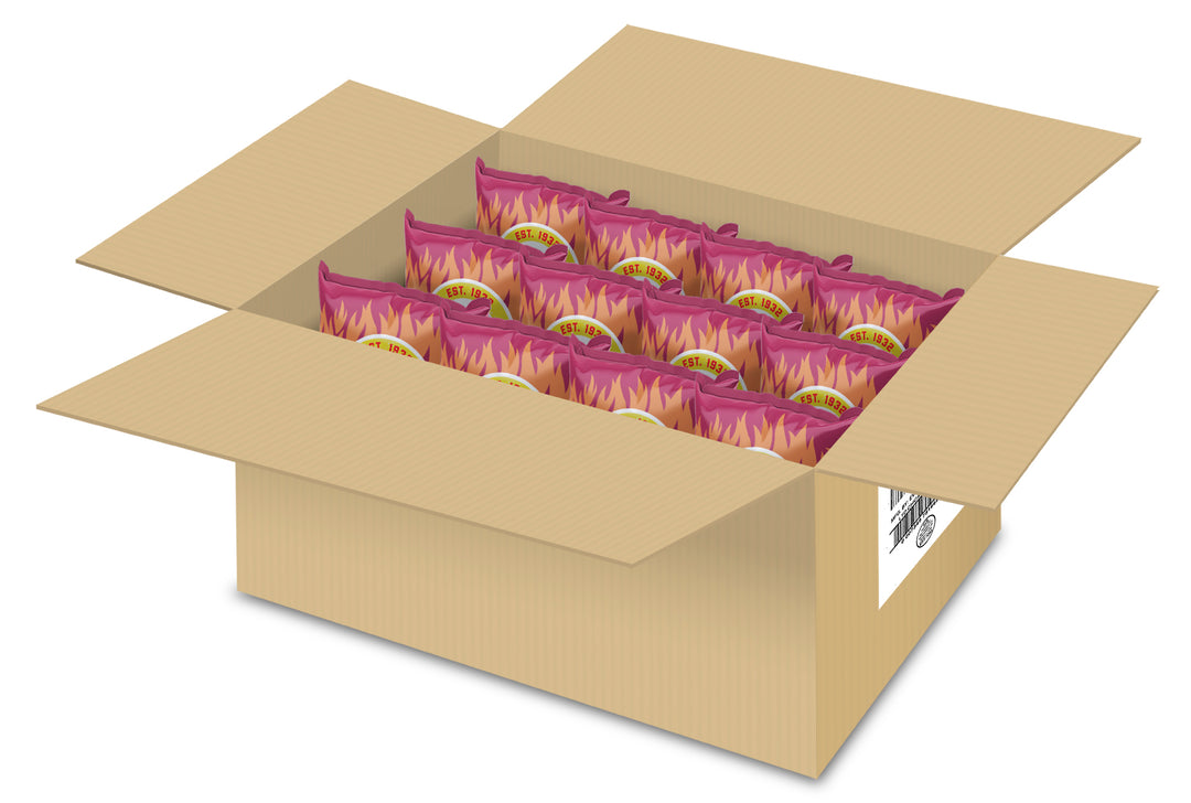 Mac's Box Of Spicy Buffalo Pork Skins-3 oz.-12/Case