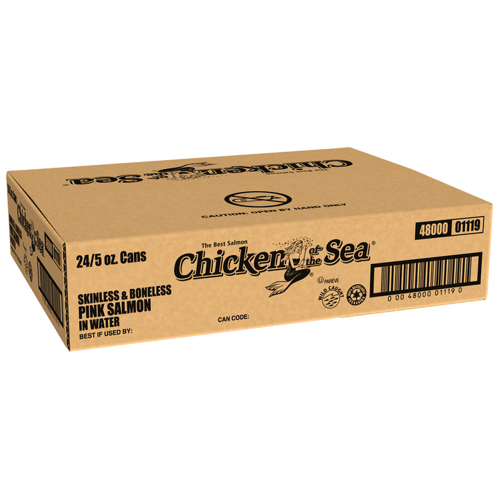 Chicken Of The Sea Skinless/Boneless Pink Salmon-5 oz.-24/Case