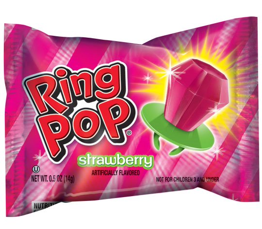 Bazooka Variety Pack Fruit Flavored Lollipops Singles-0.5 oz.-24/Box-24/Case