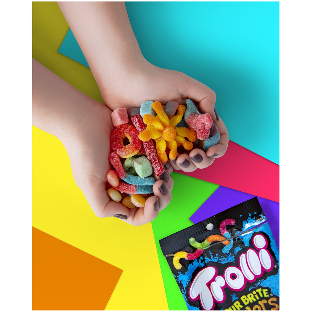 Trolli Sour Brite Llamas Gummy Candy-4.25 oz.-12/Case