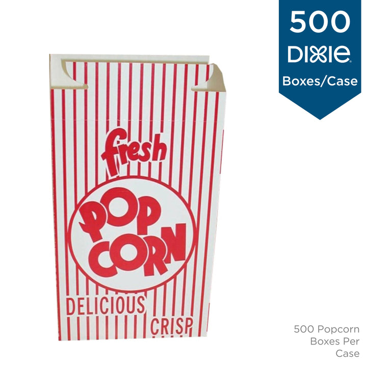 Great Western Popcorn Box-1.25 Oz-500 Each-1/Case