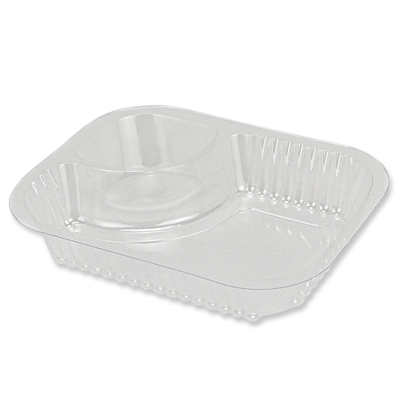 Great Western Nacho Trays 2 Compartment-500 Each-1/Case