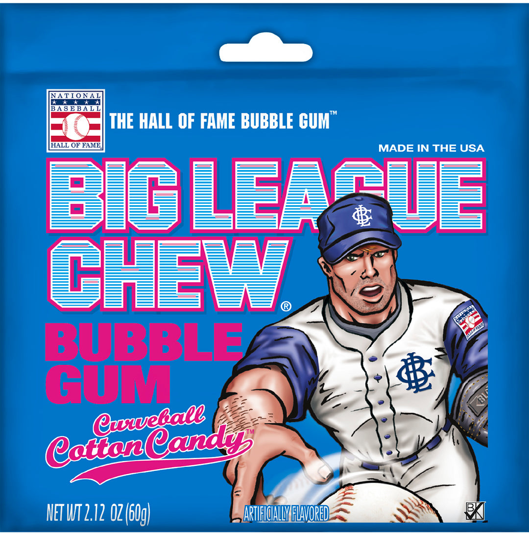 Big League Chew Cotton Candy-2.12 oz.-12/Box-9/Case