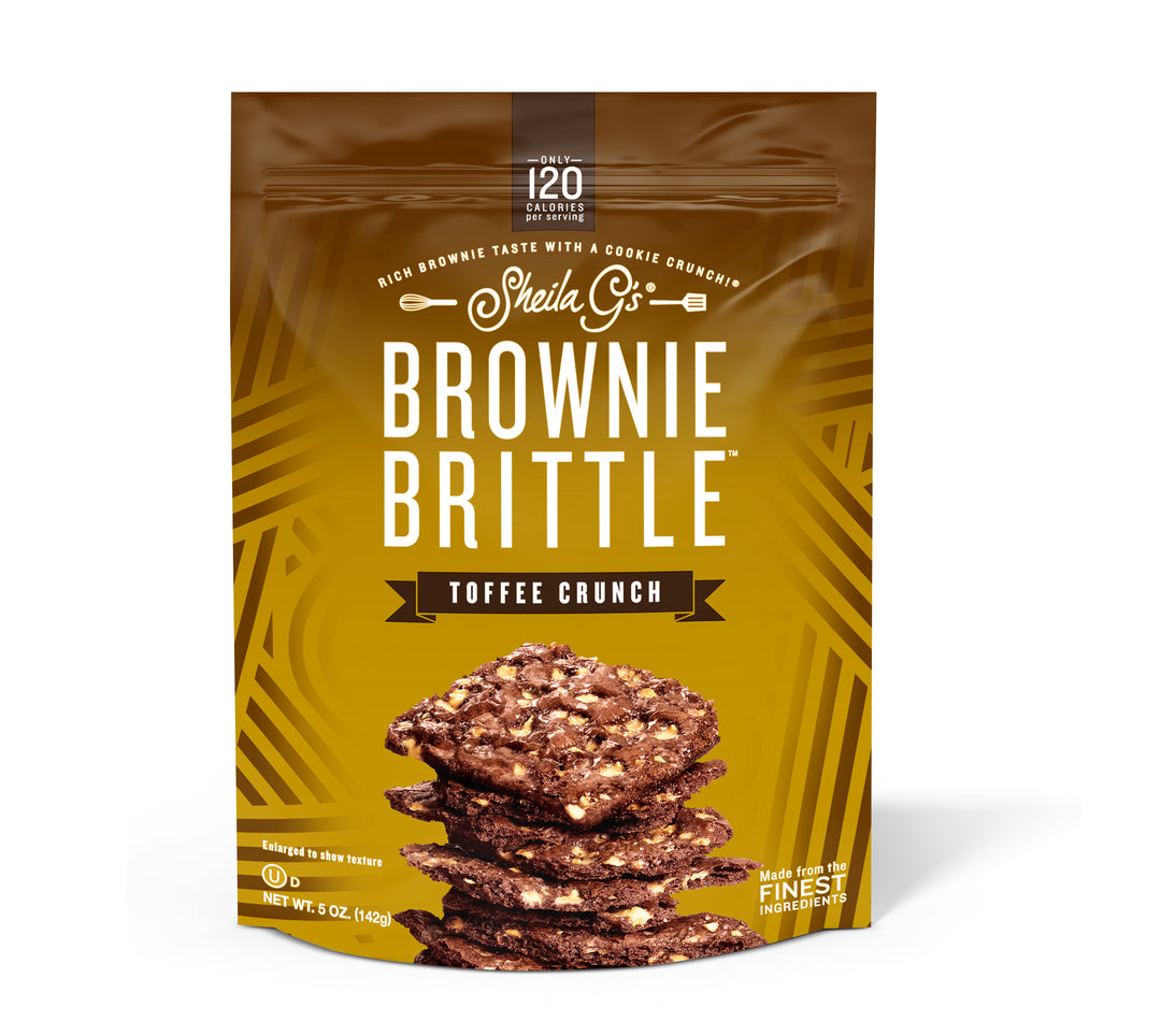 Sheila G's Toffee Crunch Brownie Brittle-5 oz.-1/Case