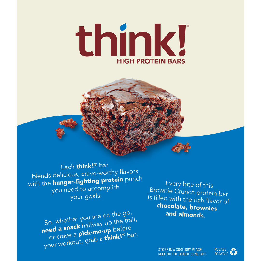 Think! High Protein Brownie Crunch-10.5 oz.-6/Case