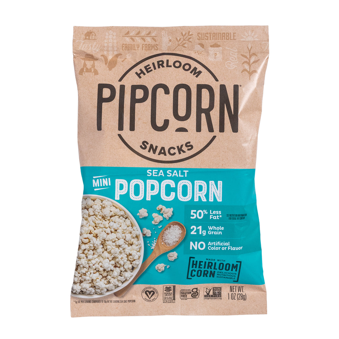 Pipsnacks Llc Pipcorn Heirloom Sea Salt Popcorn-1 oz.-24/Case