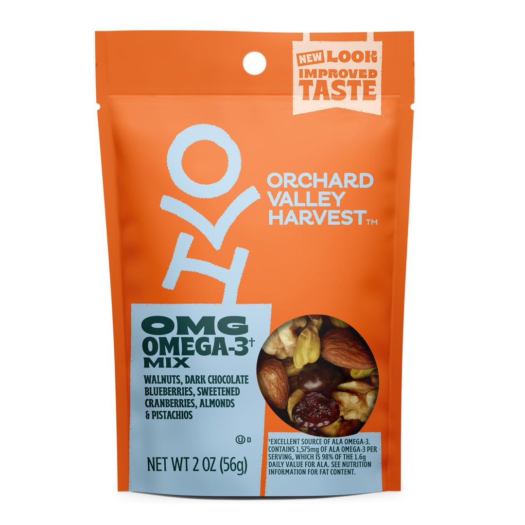 Orchard Valley Harvest Omega-3 Mix-2 oz.-14/Case