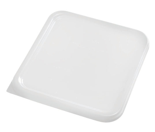 Rubbermaid Commercial Products Lid For Square Container White-1 Count-12/Case