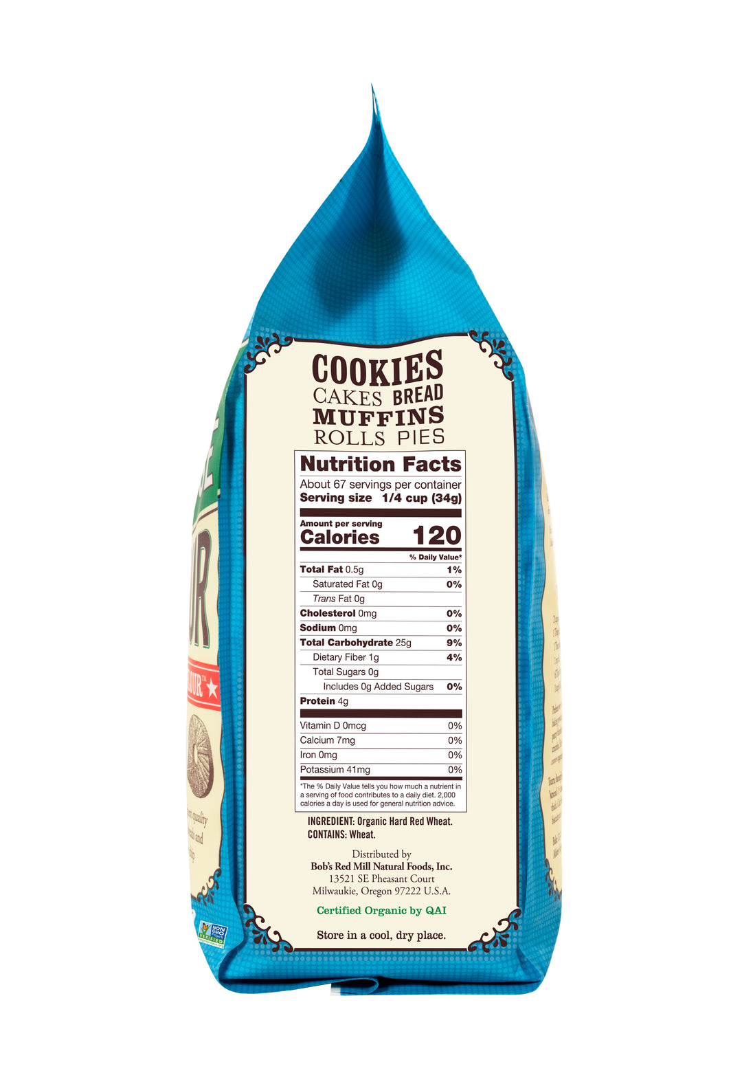 Bob's Red Mill Natural Foods Inc Organic Unbleached White All