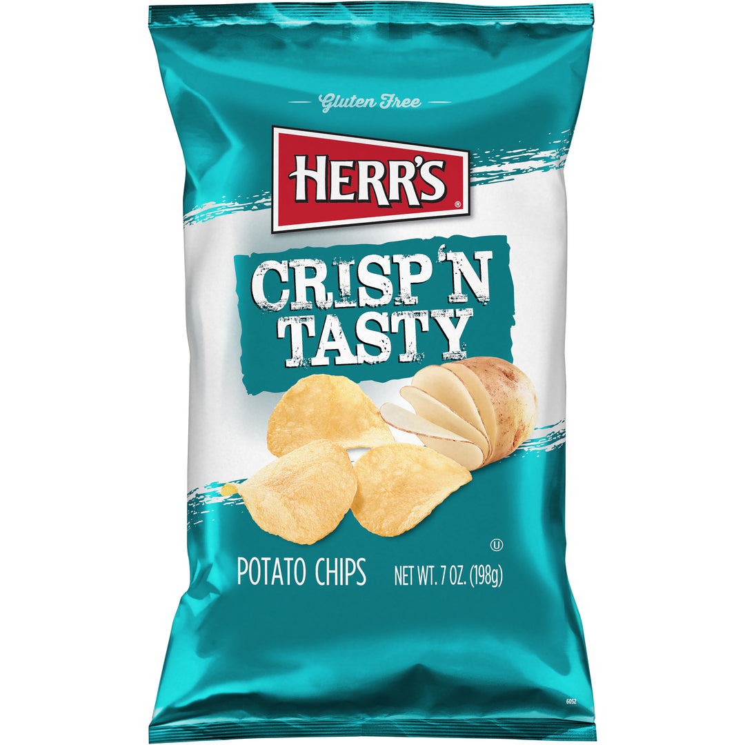 Herr Brands Crisp N'tasty Potato Chip-7 oz.-12/Case