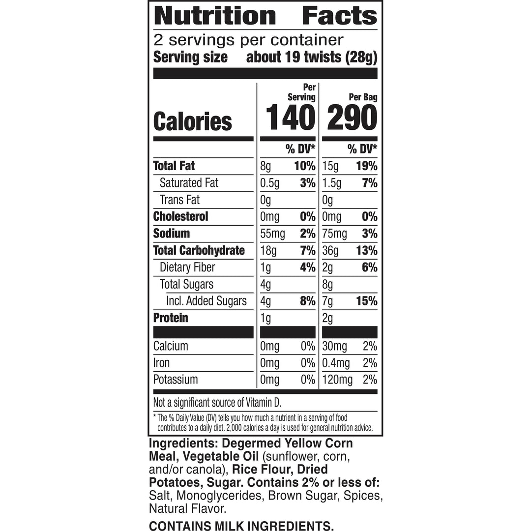 Old El Paso Cinnamon Churro Fiesta Twists-2 oz.-6/Case