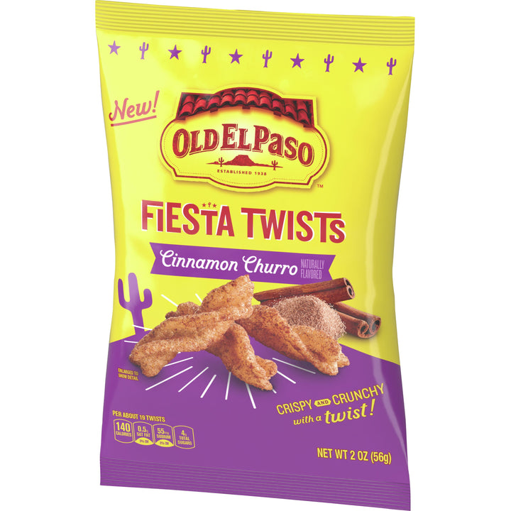 Old El Paso Cinnamon Churro Fiesta Twists-2 oz.-6/Case